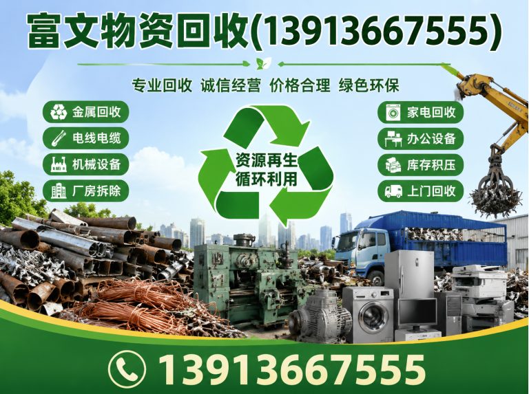 奉贤区富文物资回收展示图
